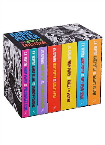 Роулинг Джоан Harry Potter. The Complete Collection (комплект из 7 книг) spinner cala harry potter create by sticker hogsmeade