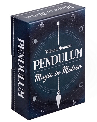 коплстоун т moderni umeni Menozzi V. Pendulum - Magic in Motion / Оракул Маятник - Магия в движении (маятник + двусторонняя приборная панель + книга)