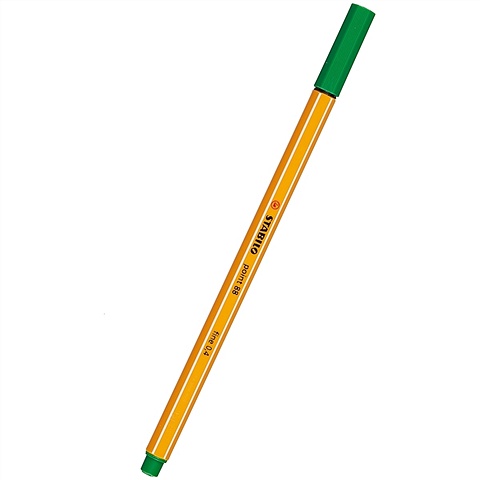Капиллярная ручка «Рoint» 36, зелёная, Stabilo капиллярная ручка рoint 44 жёлтая stabilo