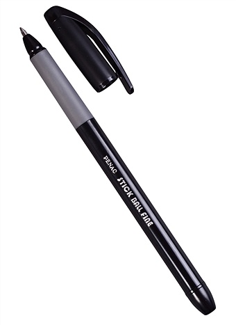 цена Ручка шариковая черная SOFT GLIDER 0,7мм