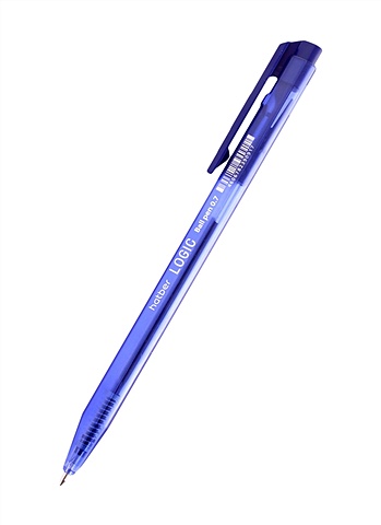 Ручка гелевая черная BunnyBirds, 0,5 мм ручка шариковая синяя logic 0 7 мм hatber