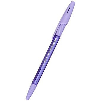 Ручка шариковая фиолетовая R-301 Violet Stick&Grip 0.7мм, к/к, Erich Krause клюшка хоккейная bauer nexus e4 grip stick s22 jr 50 p92 r 1059850