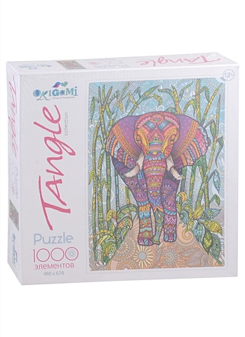 Пазл Арт-терапия Ведический слон, 1000 элементов пазл 500 арт терапия слон