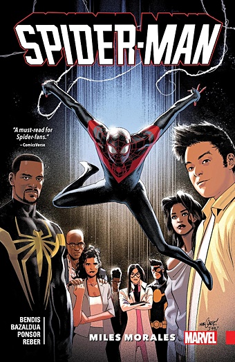 Бендис Б.М. Spider-Man: Miles Morales. Volume 4 фигурка funko головотряс spider man miles morales pop games miles morales crimson cowl suit