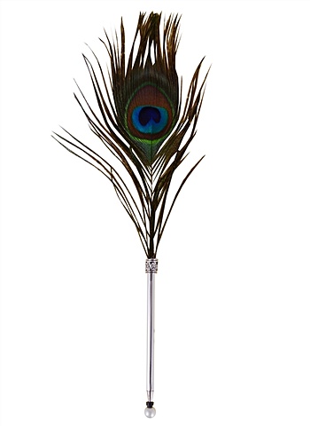 Ручка шариковая Перо Павлина с жемчужиной гладиолус перо павлина 2 шт