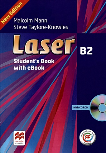 цена Mann M., Taylore-Knowles S. Laser 3ed B2 SB +R +MPO +eBook (+CD)