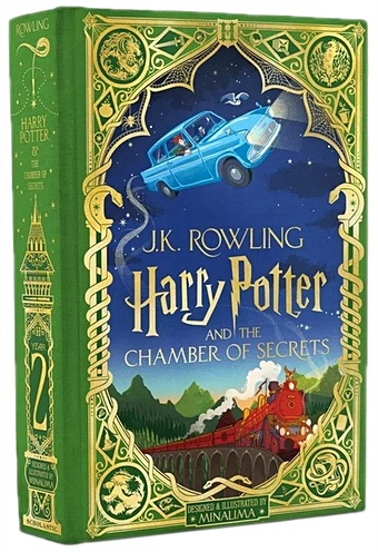 Роулинг Джоан Harry Potter and the Chamber of Secrets (Minalima Edition) (Illustrated Edition): Volume 2 j k rowling harry potter and the chamber of secrets