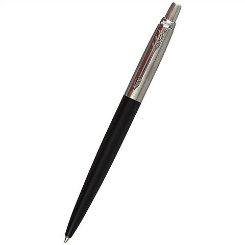 Ручка подарочная шариковая Jotter Bond Street Black CT синяя, Parker ручка подарочная jotter black parker
