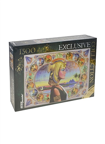 мозаика puzzle 1500 нефертити золотая коллекция Пазлы 1500 Нефертити (83403) (850х580) (Золотая коллекция) (коробка) (Дрофа-Медиа)