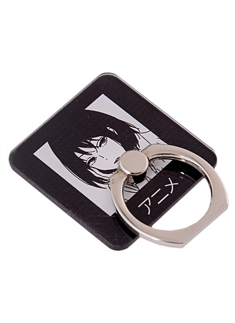 Держатель-кольцо для телефона Аниме Девушка (Дзё) (металл) (коробка) держатель кольцо для телефона аниме девушка в шапке единороге комикс металл коробка