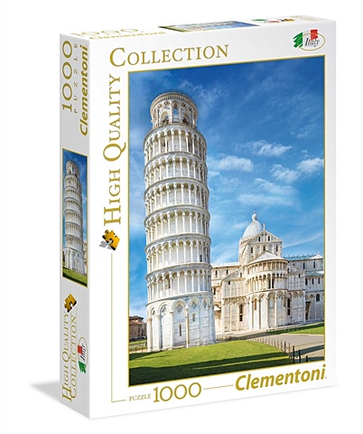 пазл 1000 эл пизанская башня Пазл Clementoni 1000 эл. Классика.39455 Пизанская башня