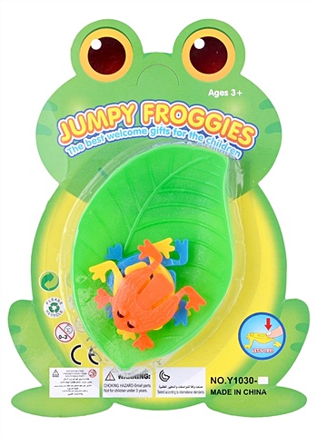 Игра «Прыгающие лягушки», (3 шт) настольная игра junfa toys прыгающие лягушки