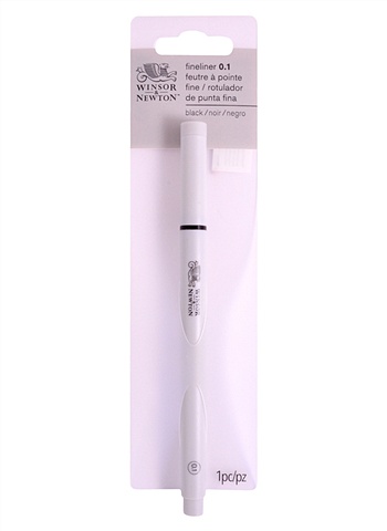 Ручка капиллярная-линер 0,1мм, Winsor&Newton ручка капиллярная линер 0 5мм winsor