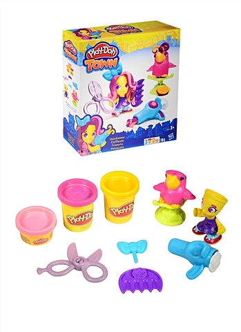 Play-Doh Город Игровой набор Житель и питомец (B3411EU4) (3+) (в ассортименте) (коробка) игровой набор с пластилином hasbro play doh конфетти f5949rc0