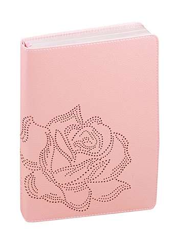Ежедневник недатированный Наппа, А5, 160 листов, розовый недатированный ежедневник софт тач фламинго 160 листов а5