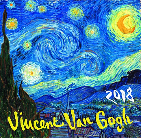 Ван Гог. Календарь настенный на 2018 год календарь раскраска котики календарь настенный на 2018 год
