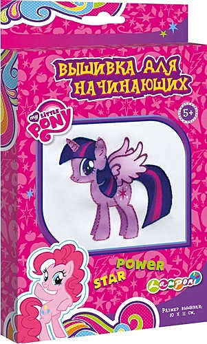 Набор для детского творчества Набор д/вышивания Вышивка для начинающих My Little Pony 0752a набор для вышивания