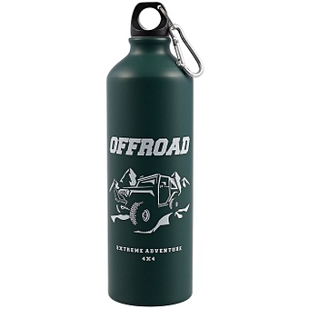 Бутылка с карабином Offroad (металл) (750мл)
