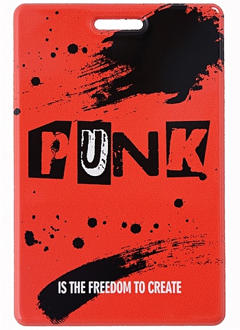 Чехол для карточек вертикальный Граффити Punk