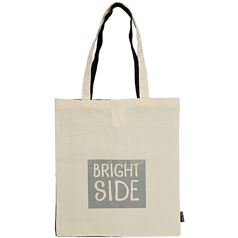 Сумка Dark side\Bright side (светоотражающая) (текстиль) (40х32) (СК2021-126)