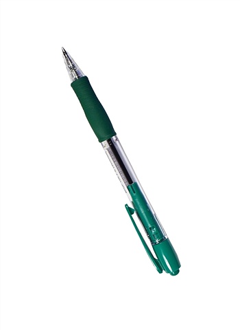 Ручка шариковая автоматическая зеленая BPGP-10R-F (G), PILOT