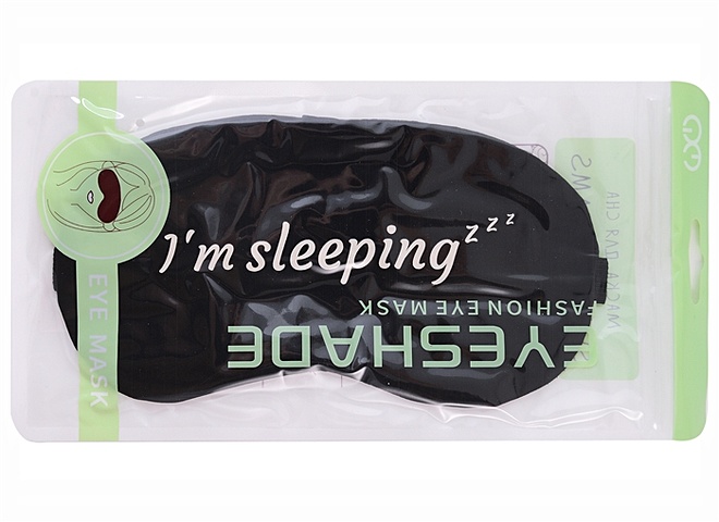 Маска для сна Im sleeping (пакет) маска для сна кот серый фотопринт пакет