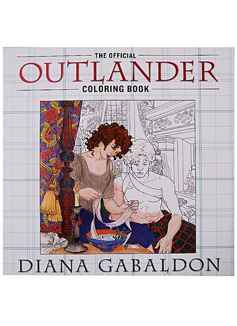 цена Gabaldon D. The Official Outlander Coloring Book: An Adult Coloring Book