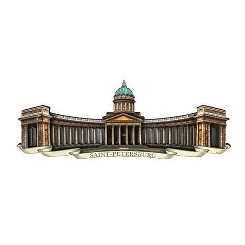 Магнит Казанский собор printio холст 20×30 казанский собор