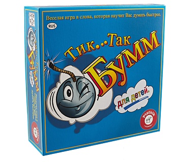 Настольная игра Тик Так Бумм для детей настольная игра тик так бумм для детей шоколад кэт 12 для геймера 60г набор