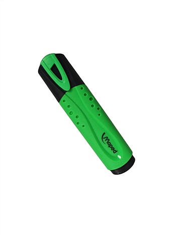 Текстовыделитель FLUO PEPS зеленый, 1-5мм, MAPED текстовыделители fluo peps pastel 4 цвета