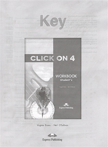 Click On 4. Workbook. Student s. Key evans v click on starter teachers workbook