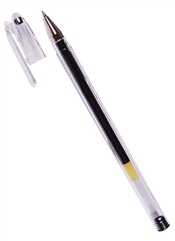 Ручка гелевая черная BL-G1-5T (B) ручка ручка гелевая pilot bl g1 5t синяя 0 3мм япония 2 шт