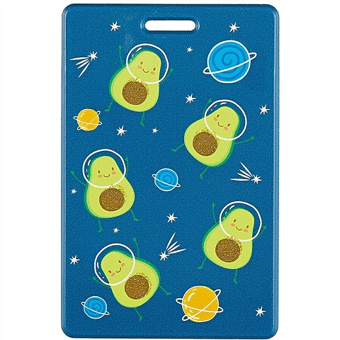 Чехол для карточек Авокадо в космосе силиконовый чехол на meizu m6s авокадо из авокадо для мейзу м6с
