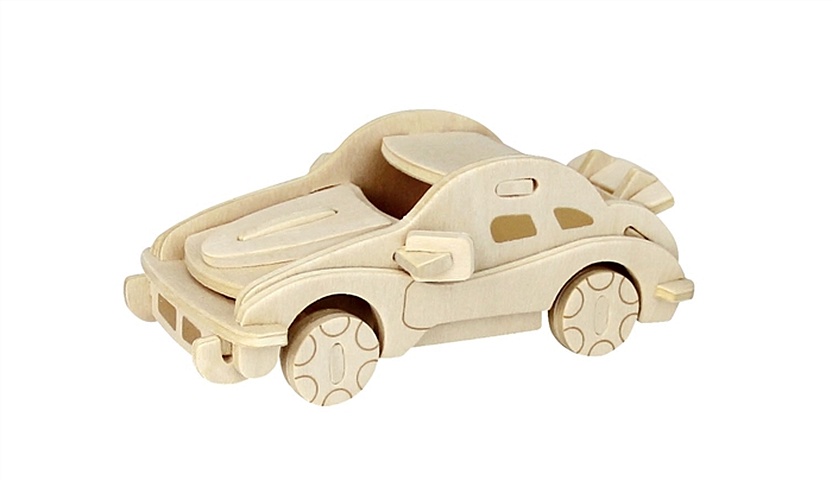 Сборная деревянная модель Спорткупе сборная деревянная модель автопарковка