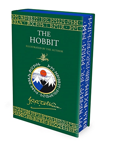 Толкин Джон Рональд Руэл The Hobbit Illustrated by the Author (Tolkien Illustrated Editions) (+вкладыши) day david tolkien the illustrated encyclopaedia