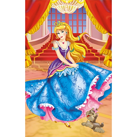 Волшебный мир. Принцесса на балу ПАЗЛЫ СТАНДАРТ-ПЭК волшебный мир принцесса и цветы пазлы стандарт пэк