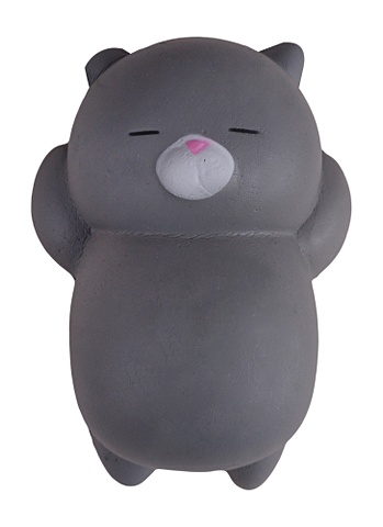 Игрушка-антистресс Серый котик, 12х8 см