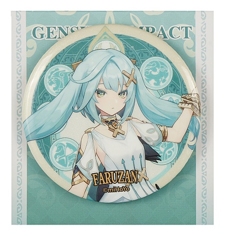 Значок Genshin Sumeru Faruzan (GEN491) аниме игра genshin impact nilou sumeru косплей металлическая закладка подвеска брелок подарок на день рождения значок