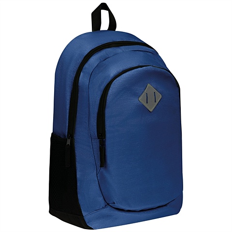 Рюкзак Simple синий 1отд., 45*30*16см, полиэстер, 3 кармана рюкзак 2 0 яндекс синий