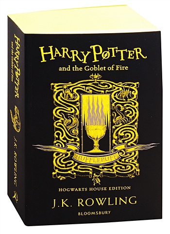 harry potter and the goblet of fire postcard book Роулинг Джоан Harry Potter and the Goblet of Fire Hufflepuff