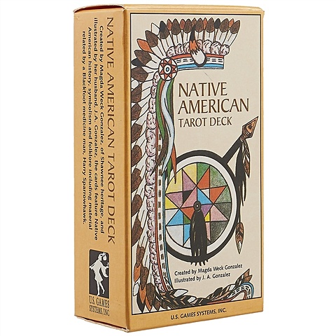 Таро «Native American Tarot Deck» таро индейцев америки