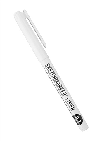Ручка капиллярная черная 0,3мм (линер) SKETCHMARKER ручка капиллярная линер 0 5мм winsor