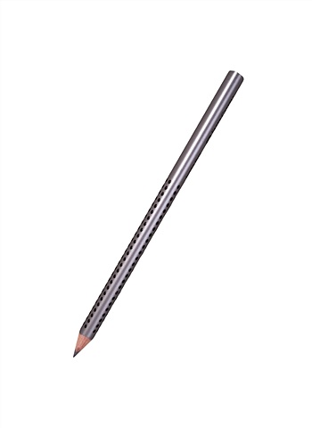 Цветные карандаши JUMBO GRIP, в карт. коробке, 12 шт., серебряный цветные карандаши замок в карт промоупаковке 12 шт 3 двухцветных карандаша точилка