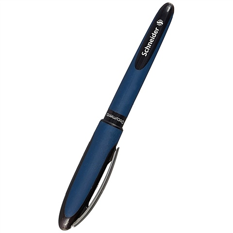 Ручка роллер черная One Business, 0.8мм, SCHNEIDER ручка роллер черная ergo cap off 0 3мм centropen