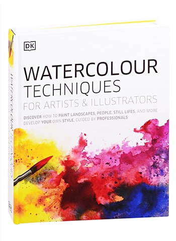 Watercolour Techniques for Artists and Illustrators hand painted techniques of fashion illustration book hand drawn illustrator techniques tutorial textbook