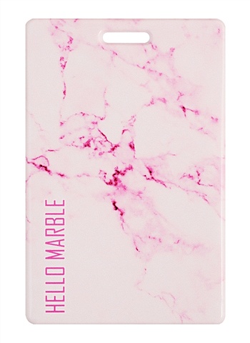 Чехол для карточек Мрамор, розовый re pa чехол накладка artcolor для oppo a91 reno 3 с принтом сине розовый мрамор