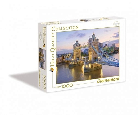 Пазл 1000К 39022 Лондон мост (High Quality Collection) (Астрайт) пазл clementoni 1000 деталей солнечный водопад