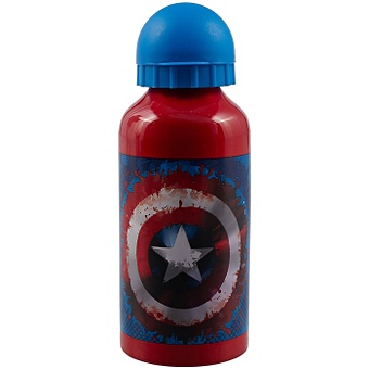 Бутылка Мстители Капитан Америка Щит (металл) (400 мл)