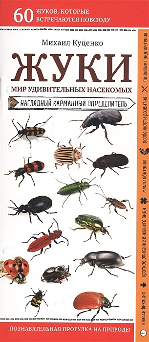 Куценко Михаил Евгеньевич Жуки. Мир удивительных насекомых набор насекомых жуки 6 шт