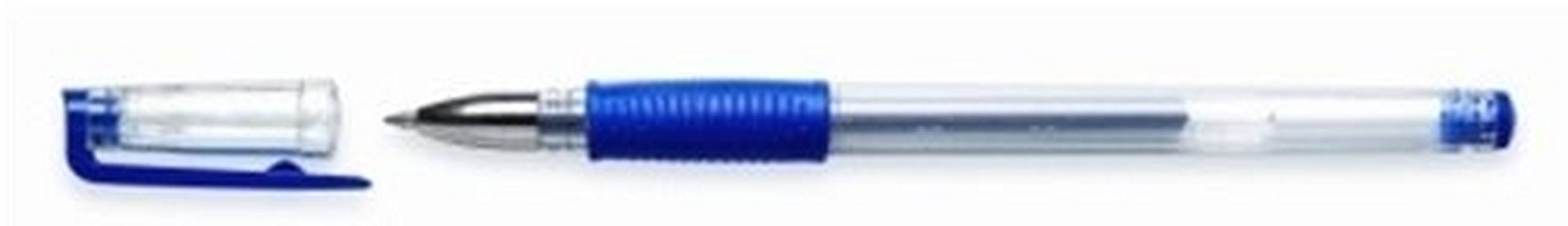 цена Ручка гелевая, Comfort 0,5мм, с резинкой, синяя РГК 034-001